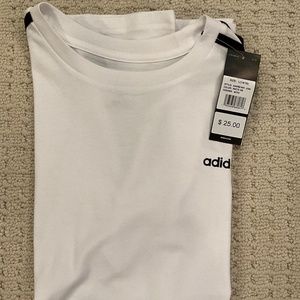 Boyle large adidas white shirt size 14/16